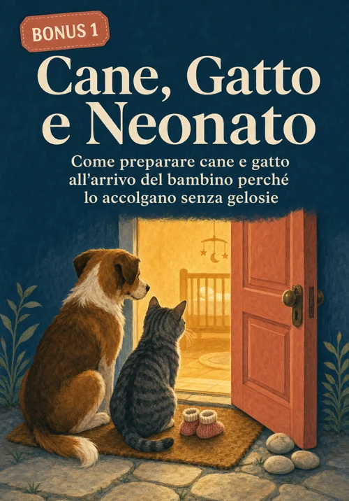 Copertina del bonus 1: Cane, Gatto e Neonato